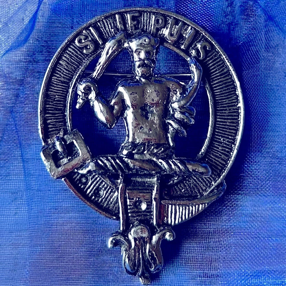 Livingston Clan Crest Brooch